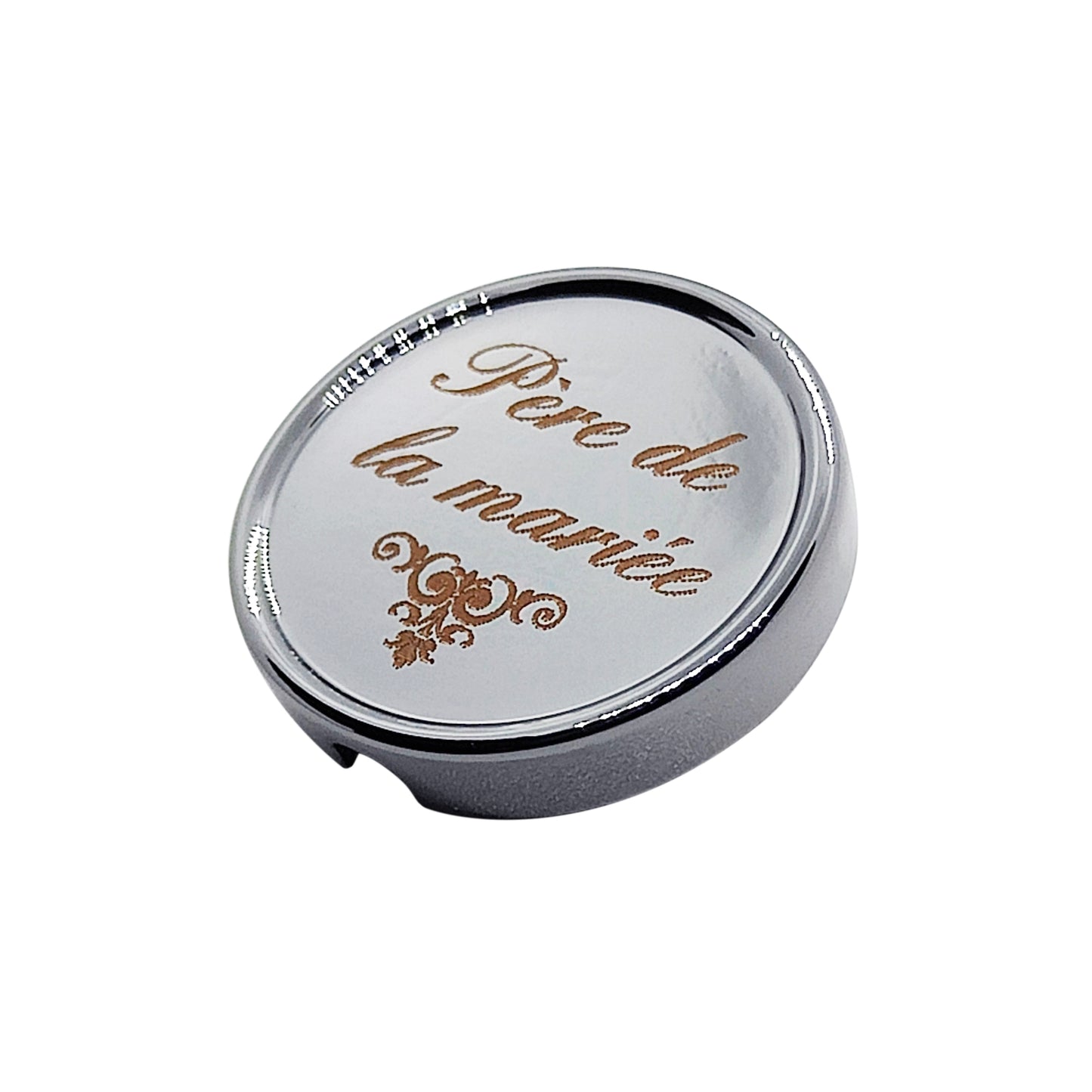 PRO - Bouton 21mm en métal canon de fusil lisse personnalisable