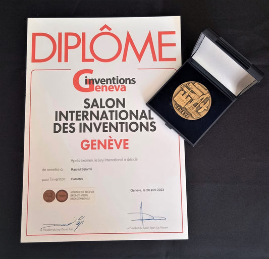 Custon's primé au Salon International des Inventions de Genève 2023