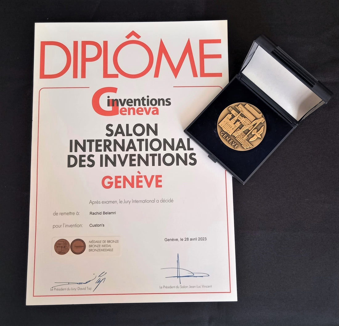 Custon's primé au Salon International des Inventions de Genève 2023 - Custon's