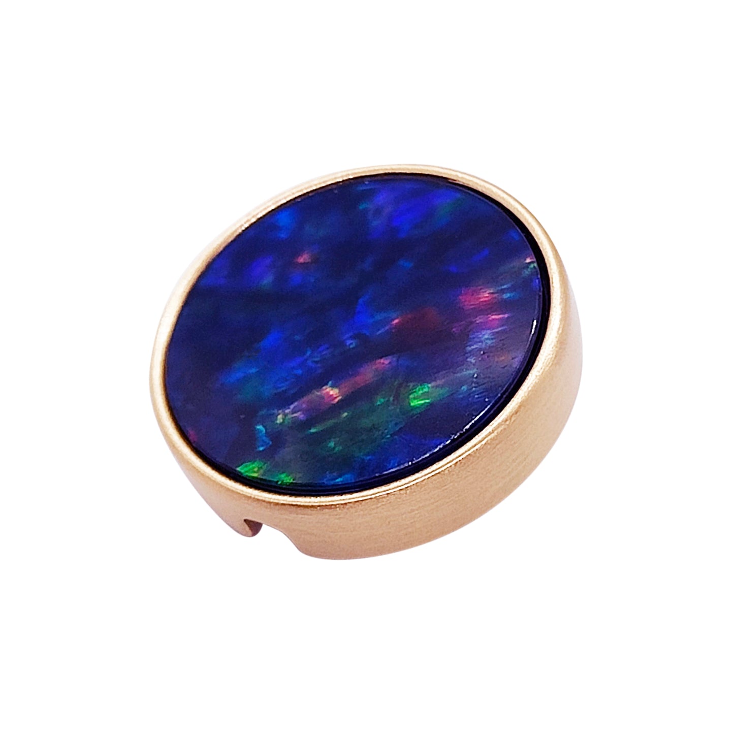 PRO Bouton 21mm en métal et Abalone quartz