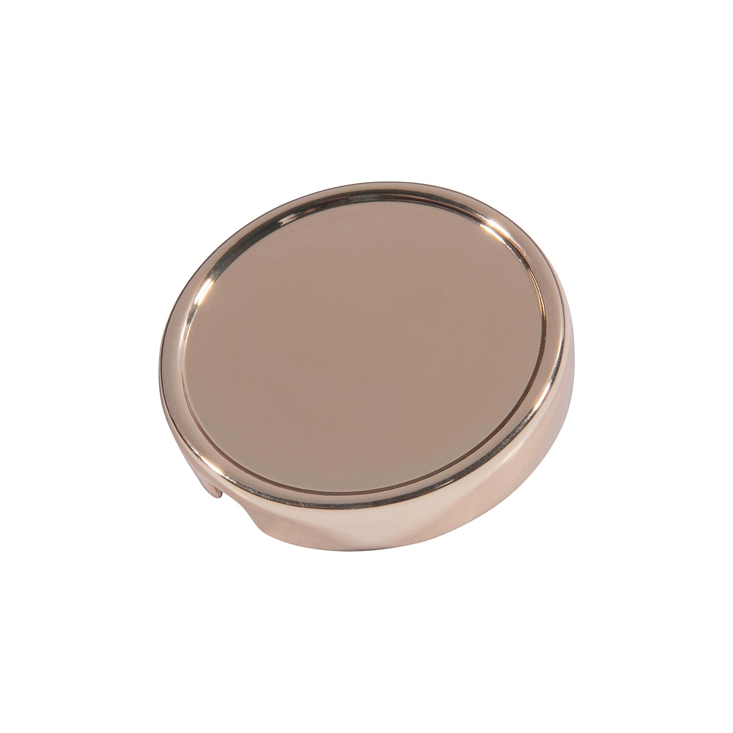 PRO - Bouton 21mm en métal doré lisse personnalisable